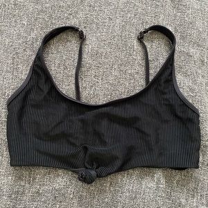 Frankie’s Bikinis Greer Top Black